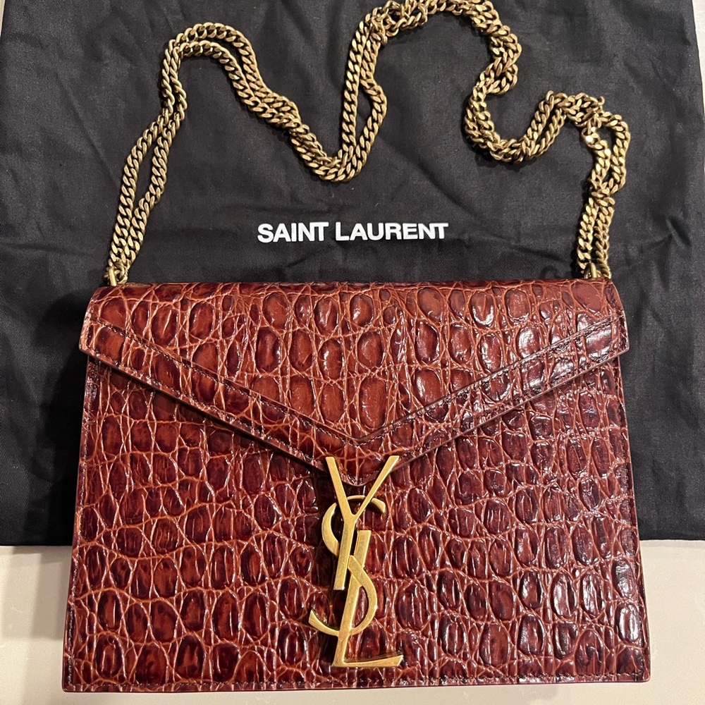 Saint Laurent Cassandra Embossed Crossbody